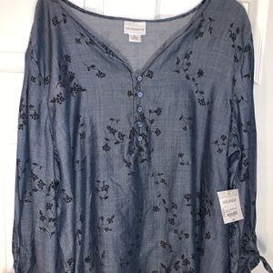 Liz Claiborne tunic blouse